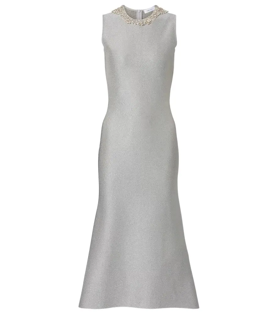 McQueen Embellished lamé cocktail dress | Image 1 McQueen Embellished lamé cocktail dress | Image 1