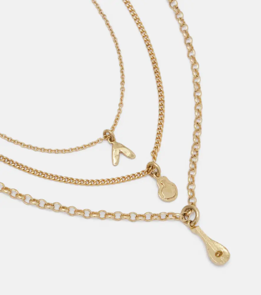 ALÉMAIS Alémais Le Jardin chain necklace | Thumbnail 3