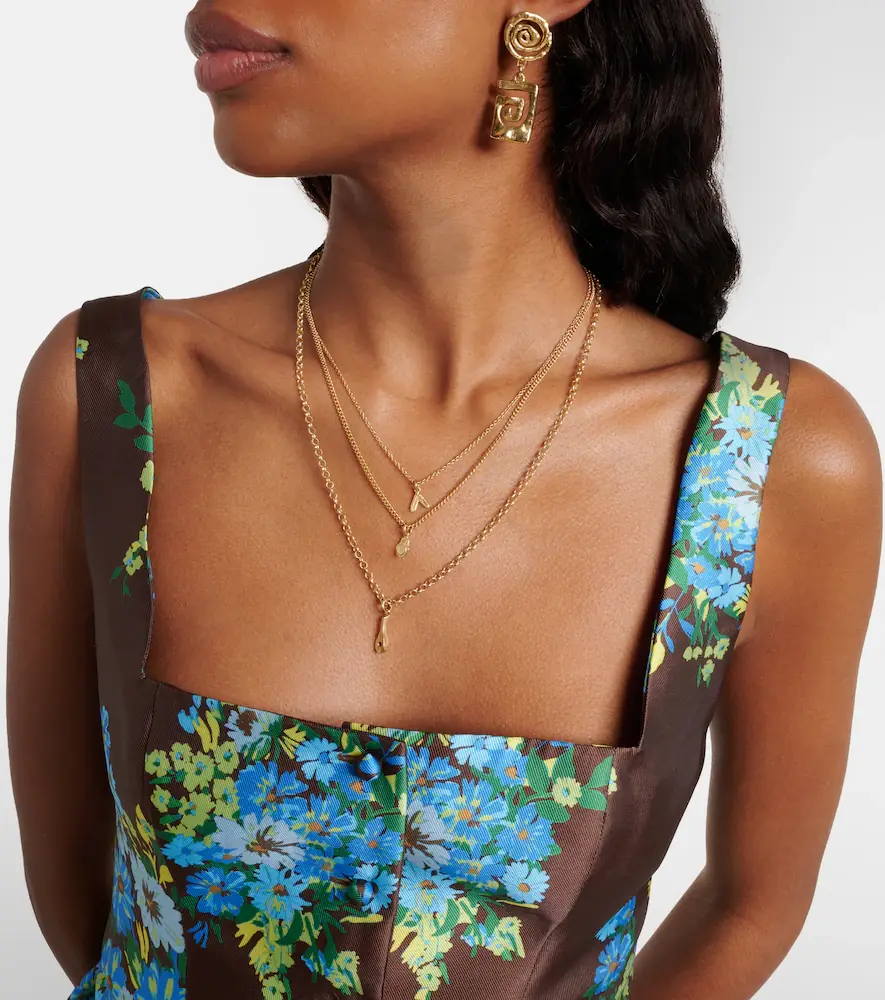 ALÉMAIS Alémais Le Jardin chain necklace | Thumbnail 5