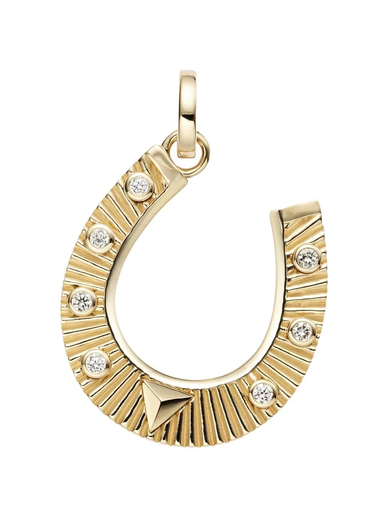 Protection 18kt gold pendant with diamonds Protection 18kt gold pendant with diamonds
