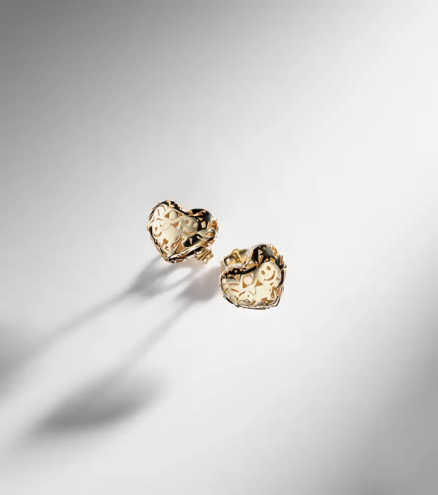 Sydney Evan Puffy Icon Wallpaper Small 14kt gold earrings | Thumbnail 5