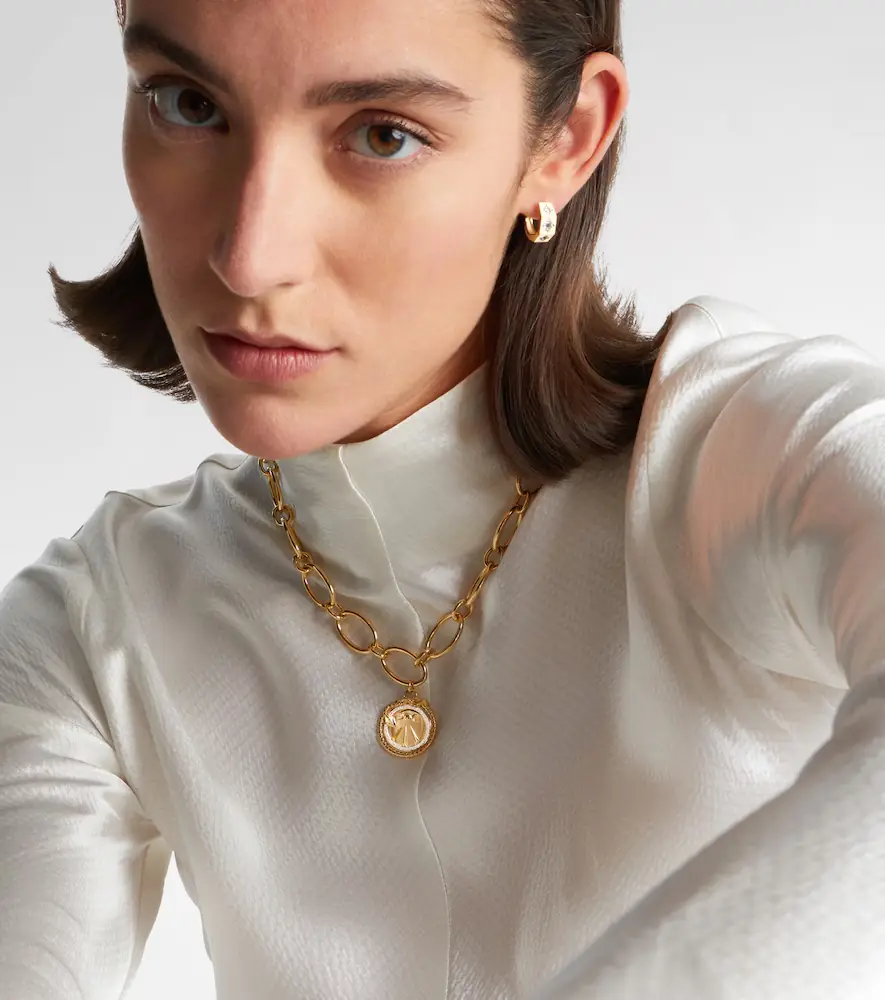 Foundrae Wholeness 18kt gold pendant necklace with diamonds | Thumbnail 2 Foundrae Wholeness 18kt gold pendant necklace with diamonds | Thumbnail 2