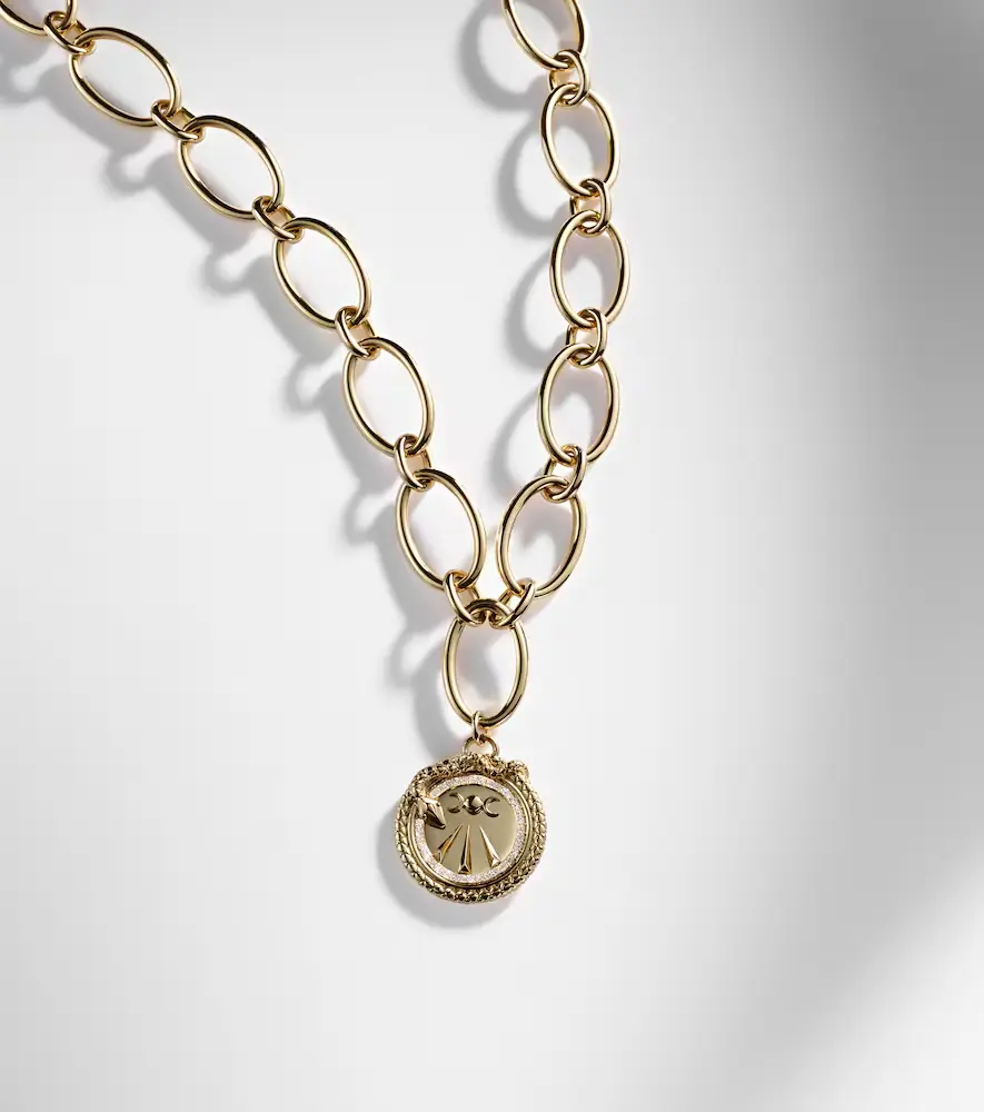 Foundrae Wholeness 18kt gold pendant necklace with diamonds | Thumbnail 7 Foundrae Wholeness 18kt gold pendant necklace with diamonds | Thumbnail 7
