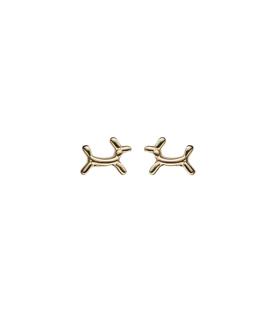 Balloon Dog 14kt gold earrings Balloon Dog 14kt gold earrings
