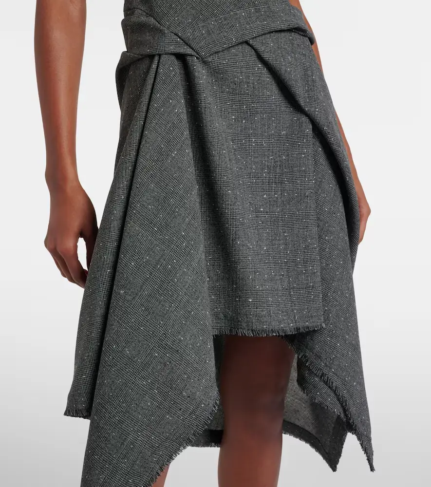 Alexander McQueen Wool midi dress | Thumbnail 2