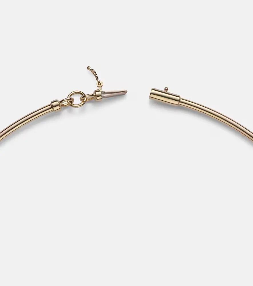 Sydney Evan Snake 14kt gold choker with diamonds | Thumbnail 3 Sydney Evan Snake 14kt gold choker with diamonds | Thumbnail 3