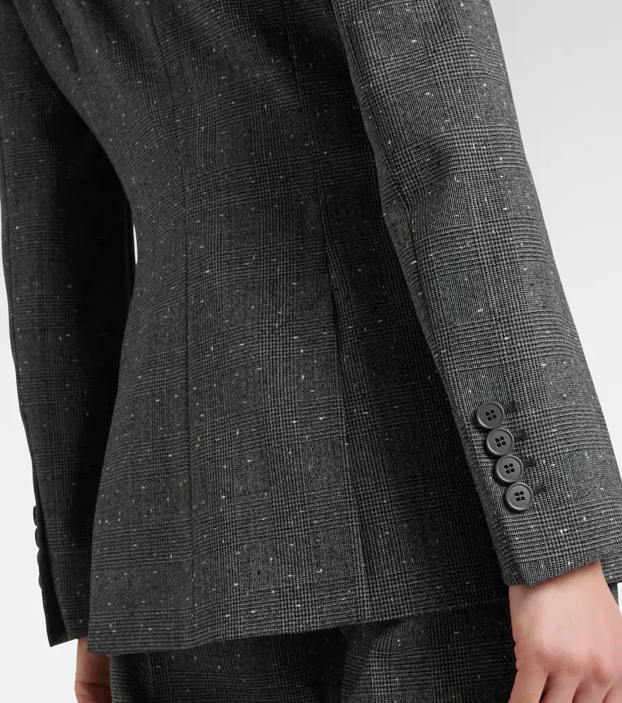 Alexander McQueen Prince of Wales check wool blazer | Thumbnail 2 Alexander McQueen Prince of Wales check wool blazer | Thumbnail 2