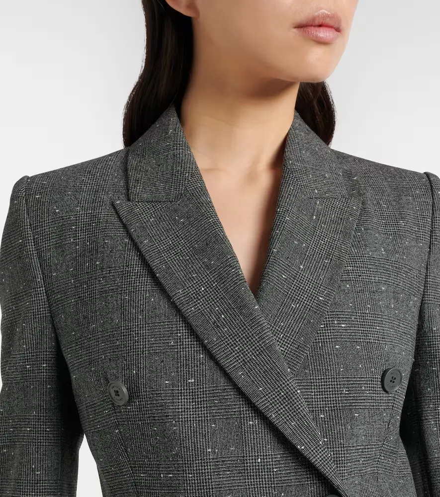Alexander McQueen Prince of Wales check wool blazer | Thumbnail 3 Alexander McQueen Prince of Wales check wool blazer | Thumbnail 3