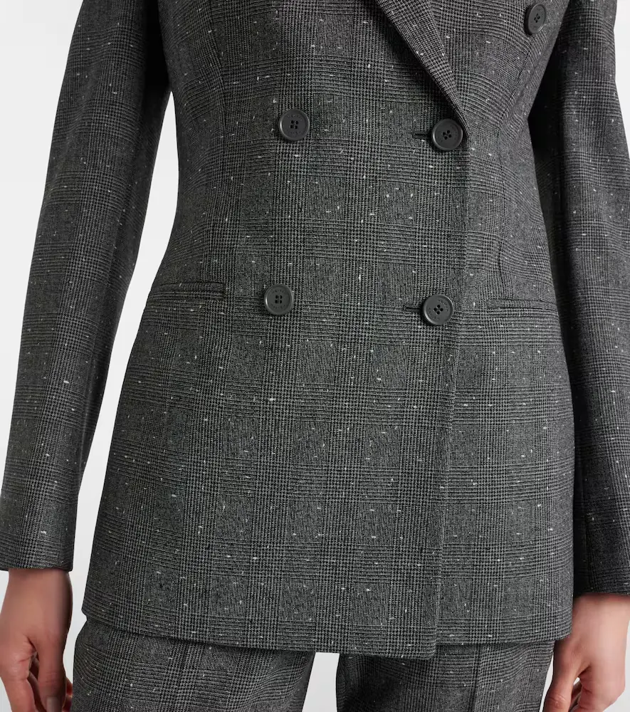 Alexander McQueen Prince of Wales check wool blazer | Thumbnail 8 Alexander McQueen Prince of Wales check wool blazer | Thumbnail 8