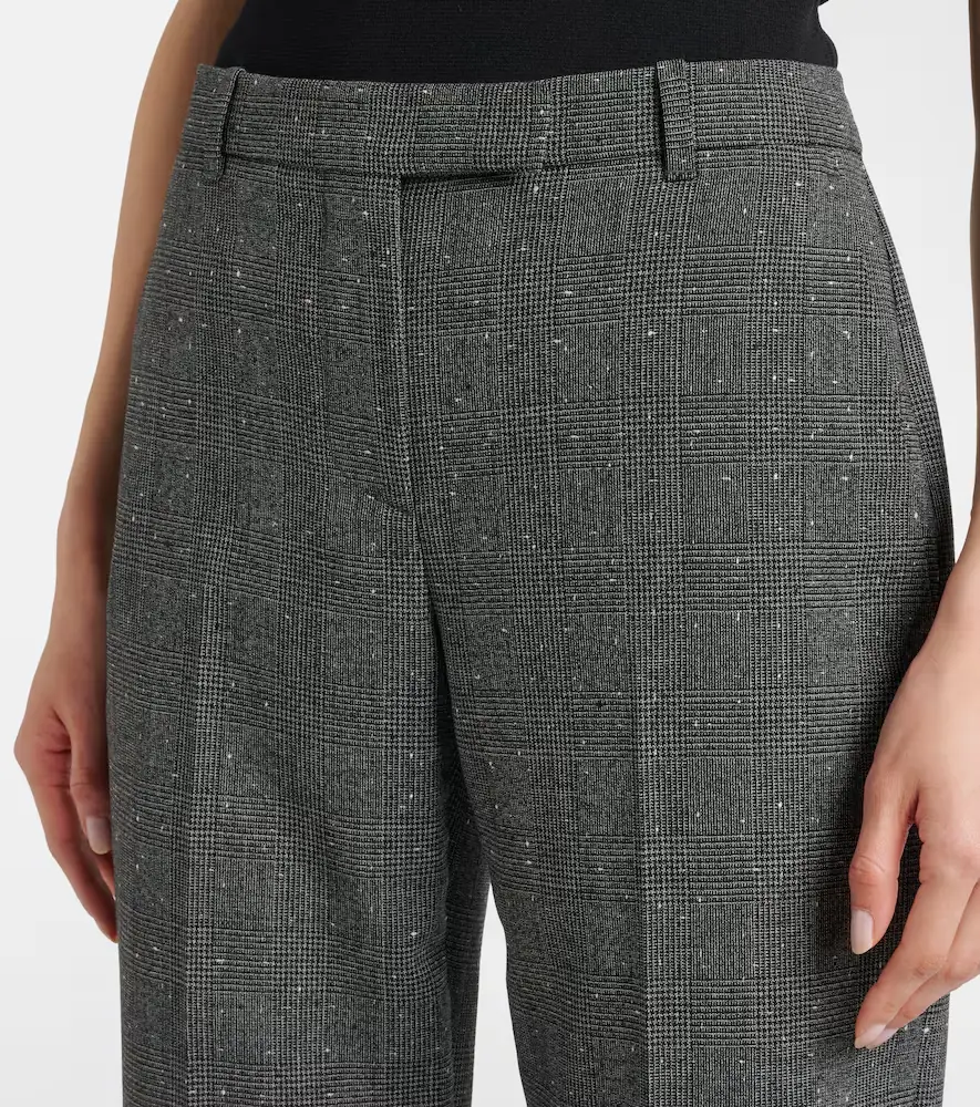 Alexander McQueen Prince of Wales check wool straight pants | Thumbnail 5 Alexander McQueen Prince of Wales check wool straight pants | Thumbnail 5