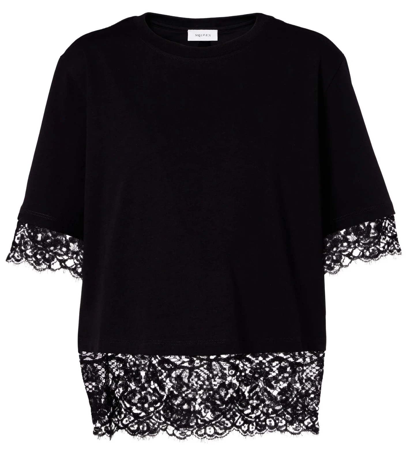 Cotton lace T-shirt Cotton lace T-shirt