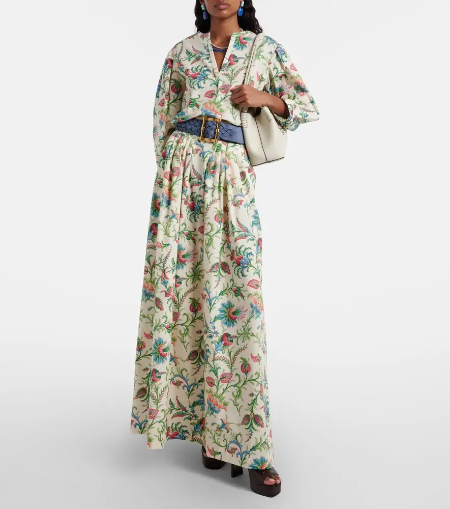 Etro Floral cotton maxi skirt | Thumbnail 2 Etro Floral cotton maxi skirt | Thumbnail 2