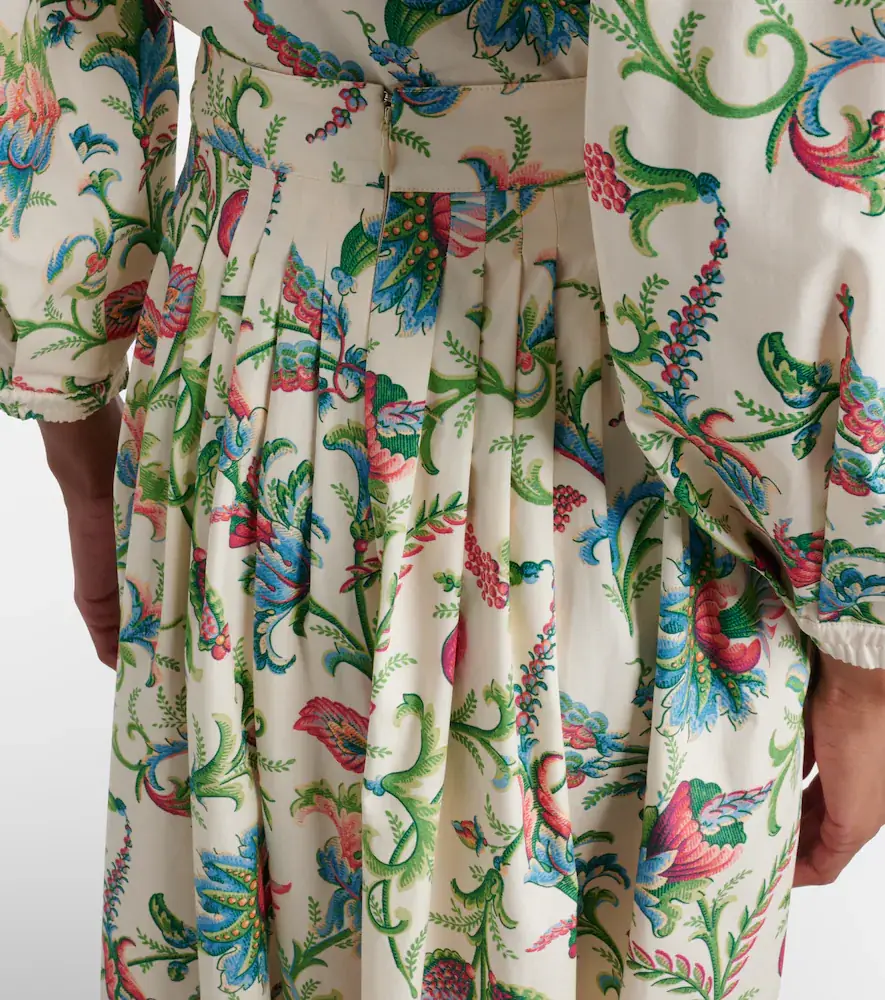 Etro Floral cotton maxi skirt | Thumbnail 3 Etro Floral cotton maxi skirt | Thumbnail 3