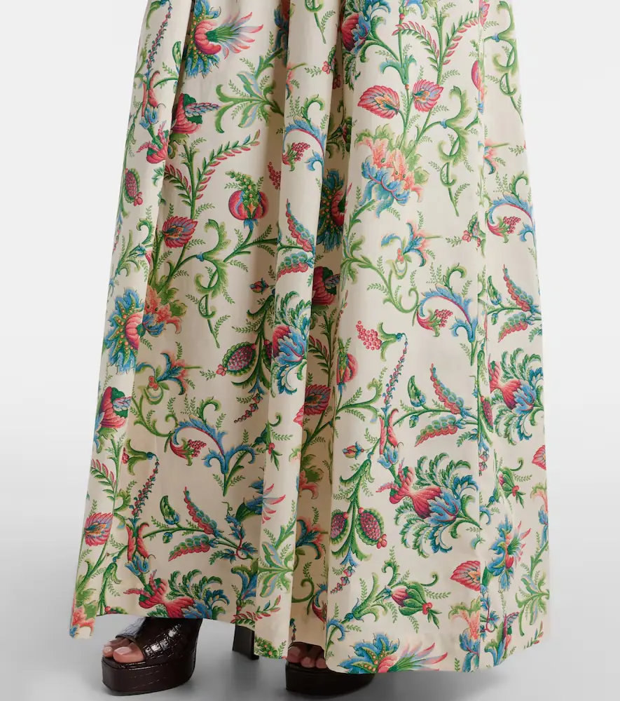 Etro Floral cotton maxi skirt | Thumbnail 6 Etro Floral cotton maxi skirt | Thumbnail 6