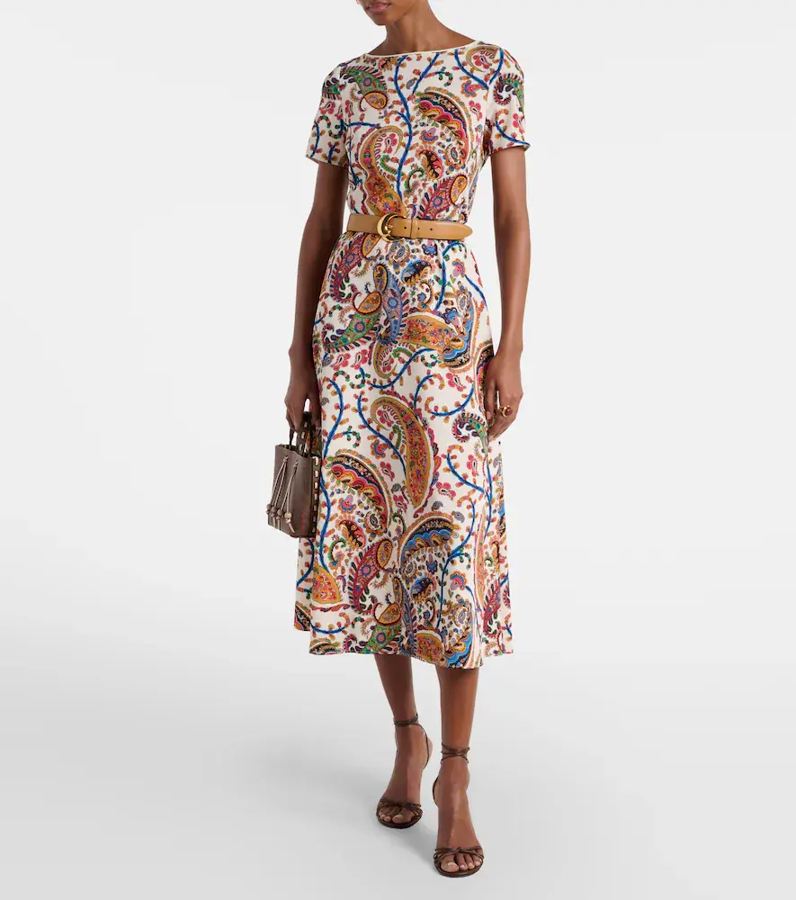 Etro Printed midi dress | Thumbnail 6