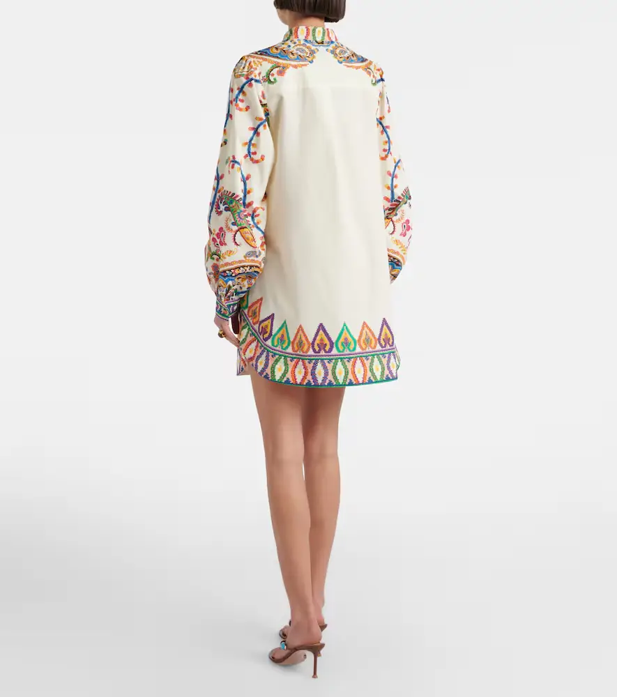 Etro Printed cotton minidress | Thumbnail 3 Etro Printed cotton minidress | Thumbnail 3
