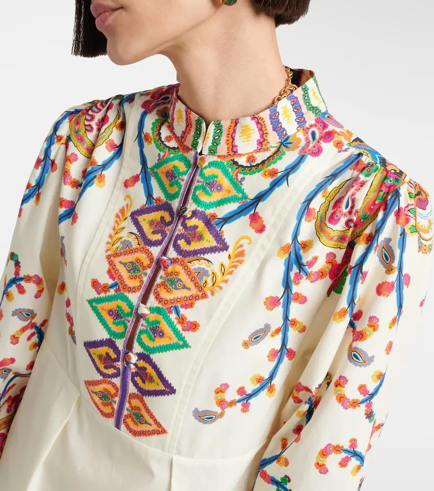 Etro Printed cotton minidress | Thumbnail 5 Etro Printed cotton minidress | Thumbnail 5