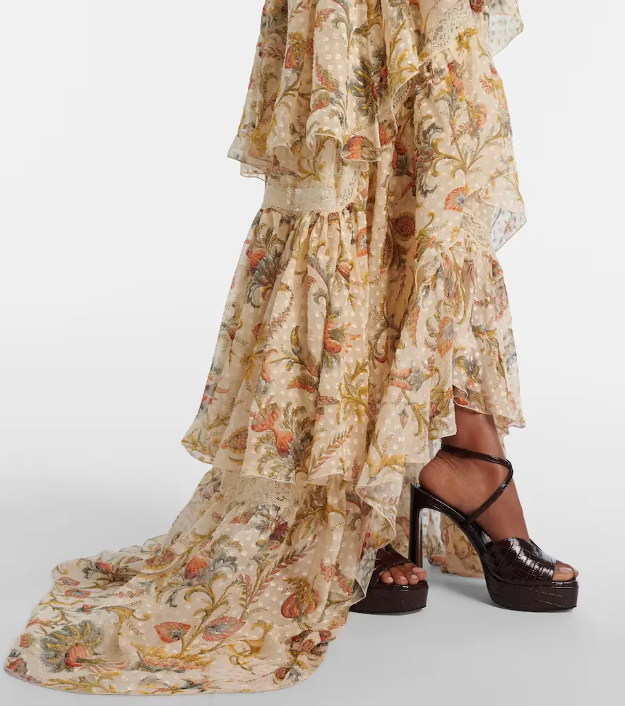 Etro Printed silk-blend maxi dress | Thumbnail 5
