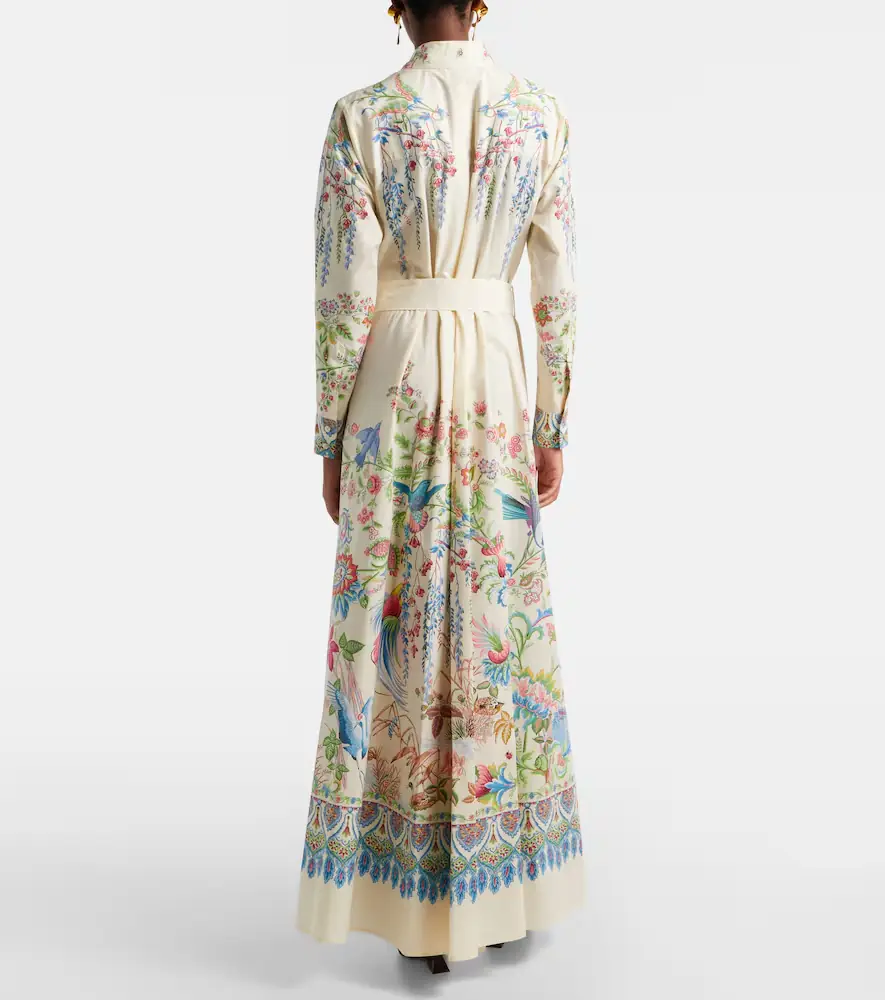 Etro Belted printed cotton shirt dress | Thumbnail 2