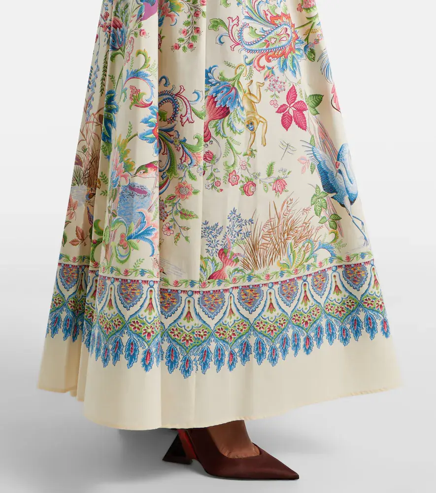 Etro Belted printed cotton shirt dress | Thumbnail 5