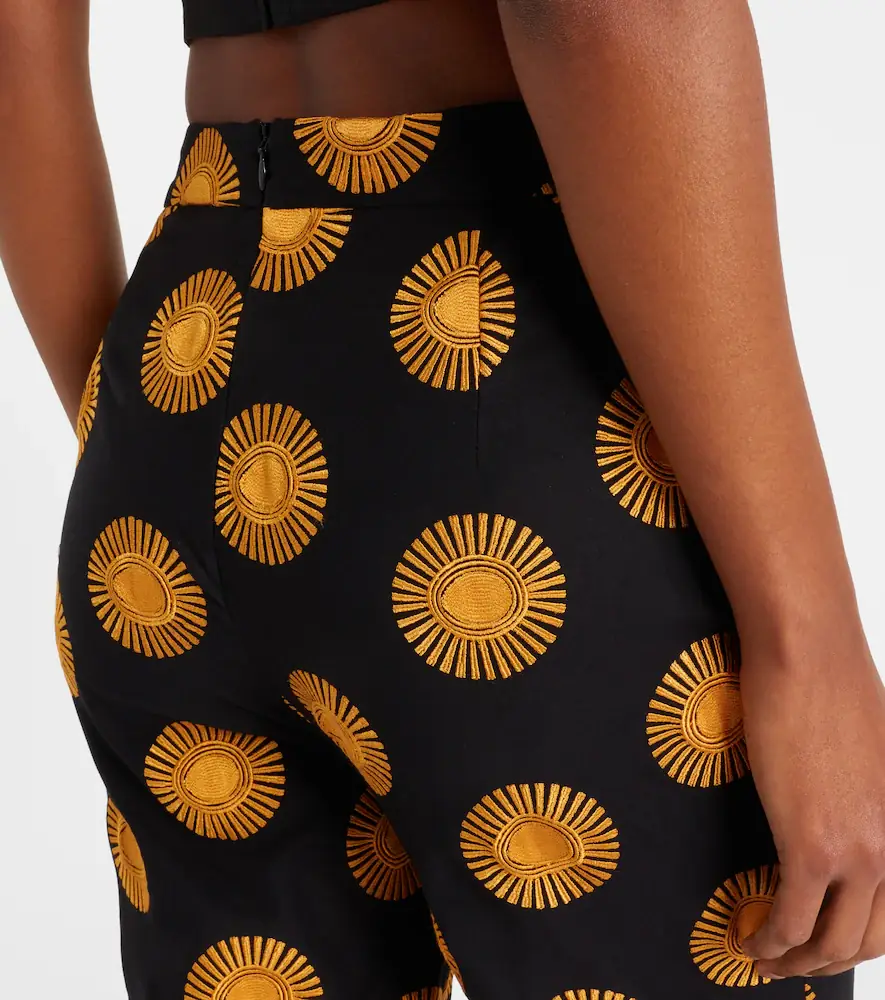 Cala de la Cruz Isola printed cotton-blend straight pants | Thumbnail 5