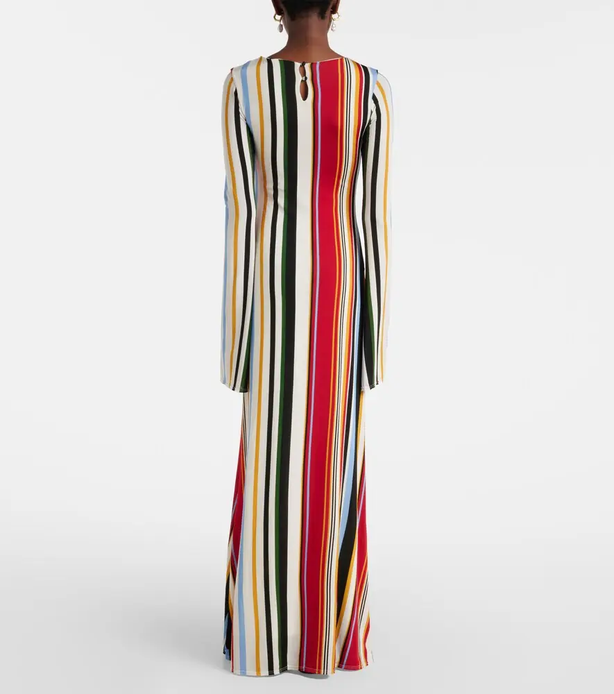 Cala de la Cruz Amay striped jersey maxi dress | Thumbnail 5
