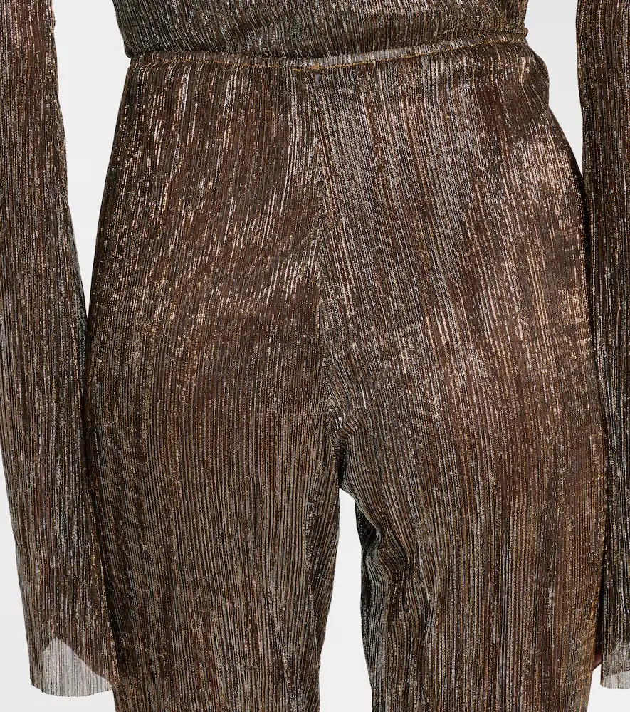 Cala de la Cruz Dries lamé flared pants | Thumbnail 5