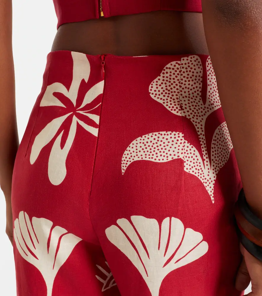Cala de la Cruz Toya printed linen wide-leg pants | Thumbnail 6 Cala de la Cruz Toya printed linen wide-leg pants | Thumbnail 6