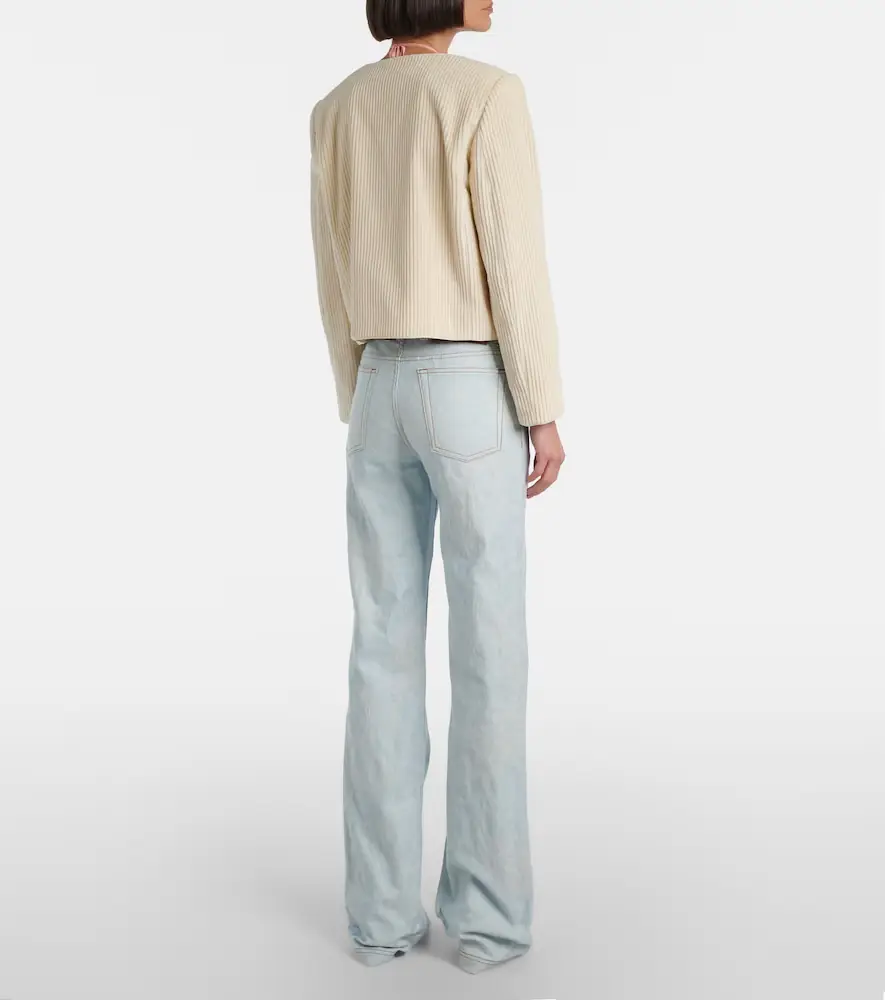 Etro Pegaso embroidered flared jeans | Thumbnail 5