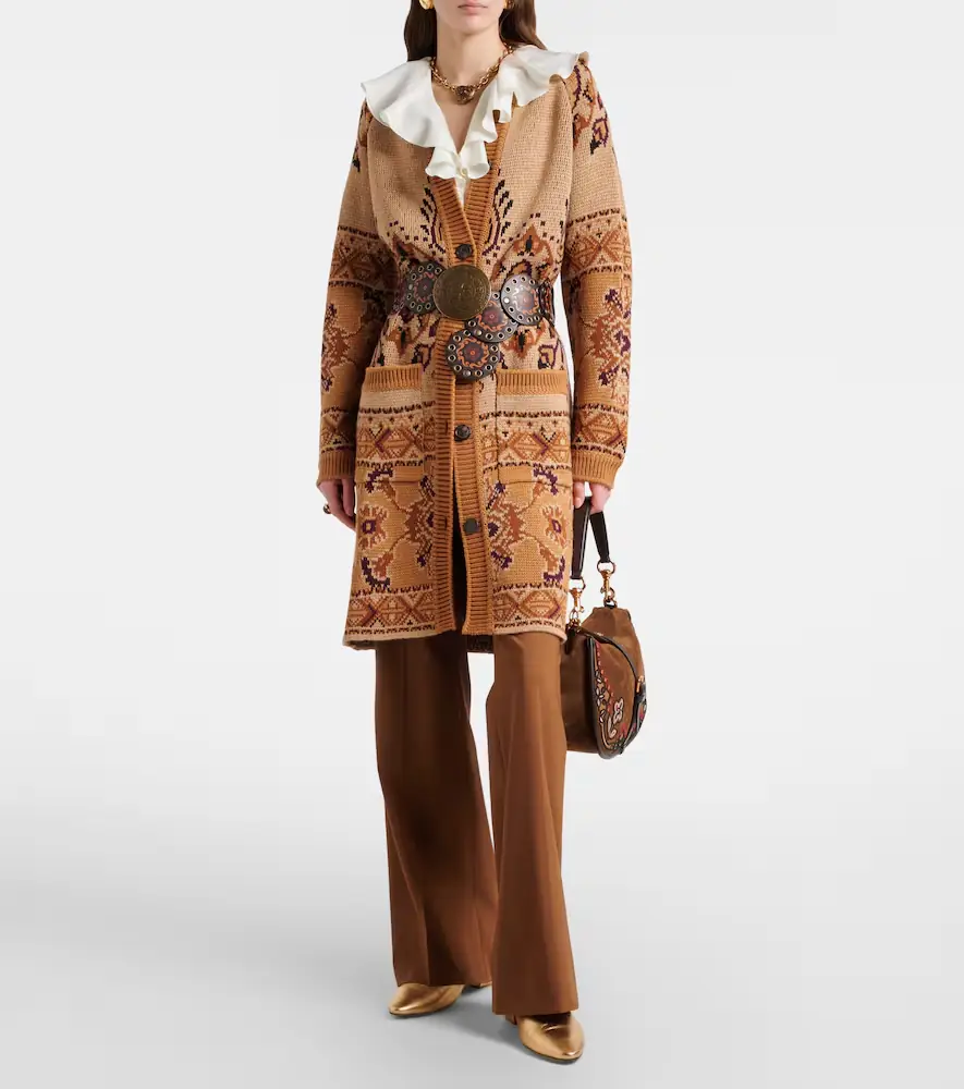 Etro Wool-blend cardigan | Thumbnail 2 Etro Wool-blend cardigan | Thumbnail 2