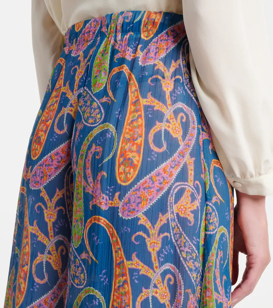 Etro Paisley wide-leg pants | Thumbnail 5 Etro Paisley wide-leg pants | Thumbnail 5