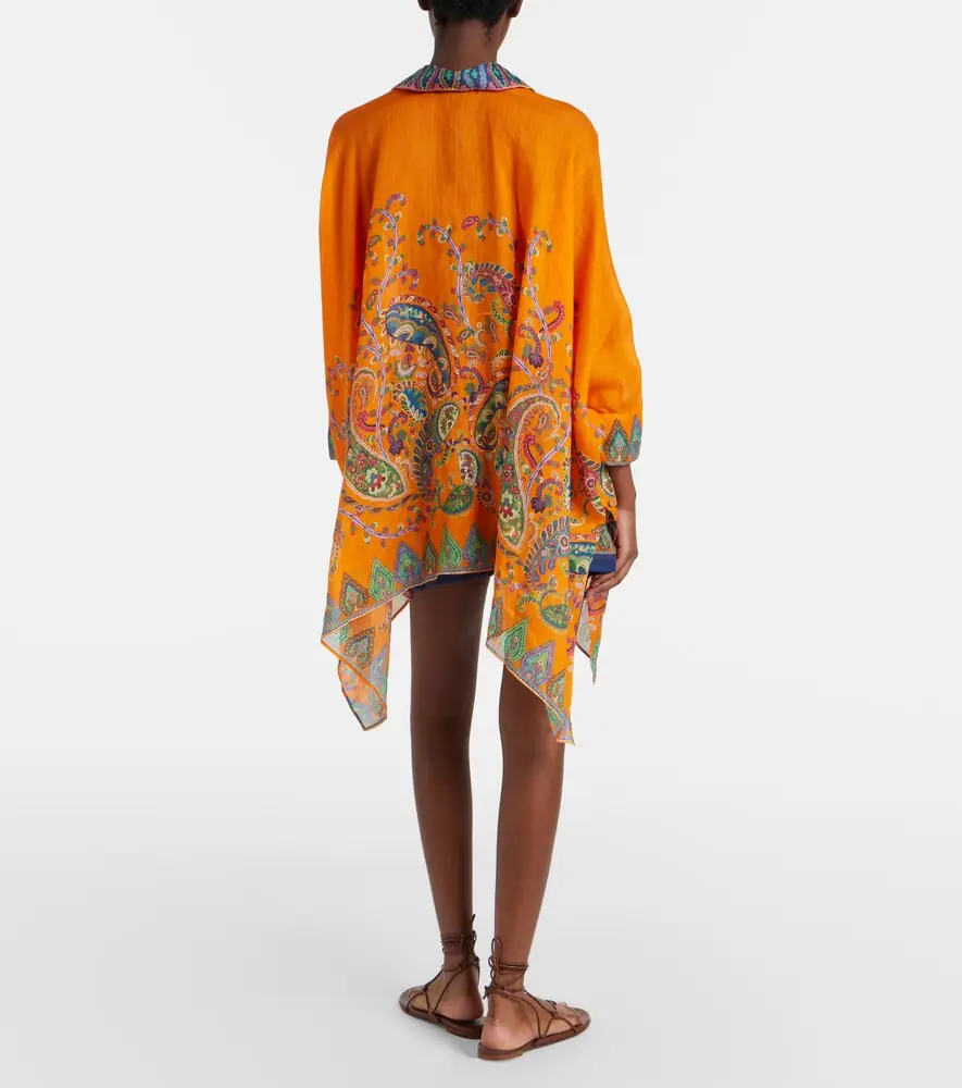 Etro Paisley high-rise shorts | Thumbnail 4 Etro Paisley high-rise shorts | Thumbnail 4