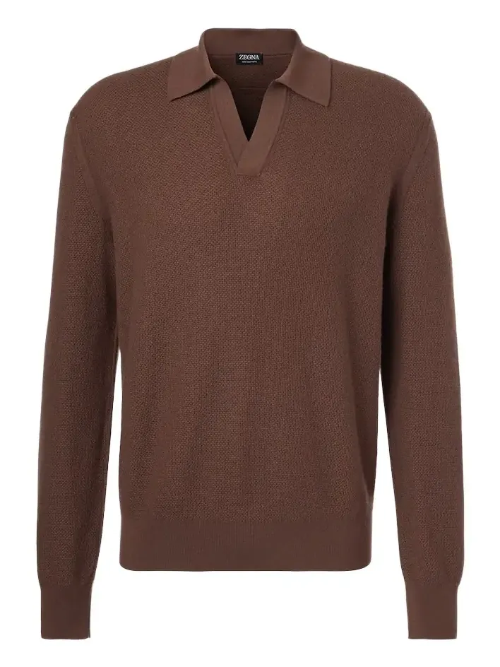 Cashmere half-zip sweater Cashmere half-zip sweater