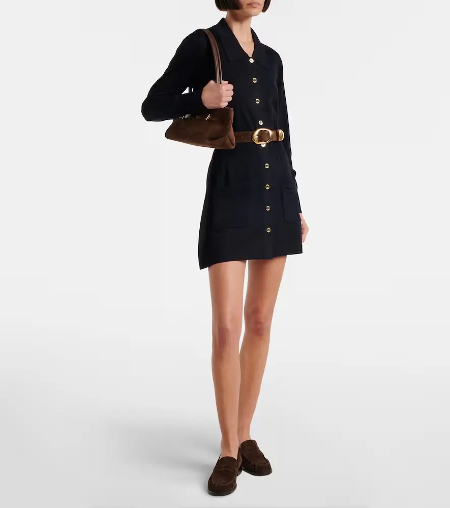 Frame Wool polo dress | Thumbnail 4