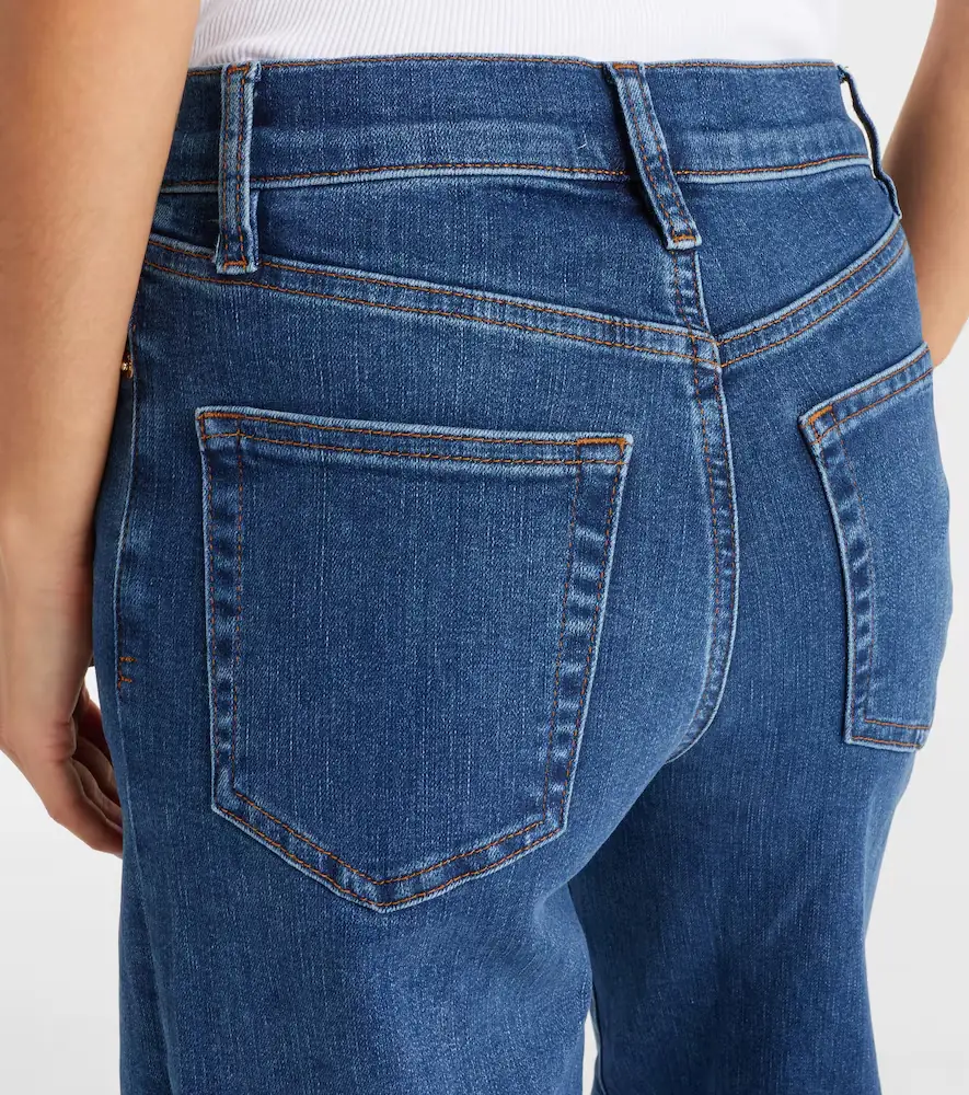 Frame Le Slim high-rise wide-leg jeans | Thumbnail 7