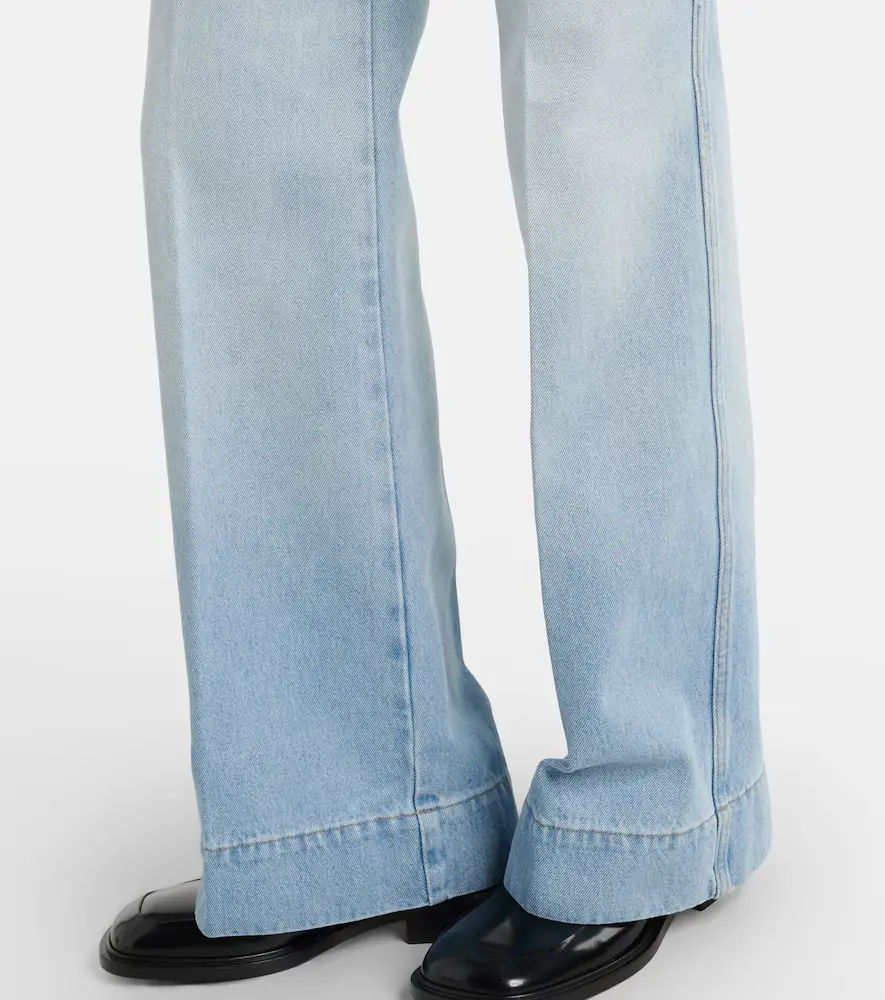 Victoria Beckham Alina high-rise flared jeans | Thumbnail 3 Victoria Beckham Alina high-rise flared jeans | Thumbnail 3