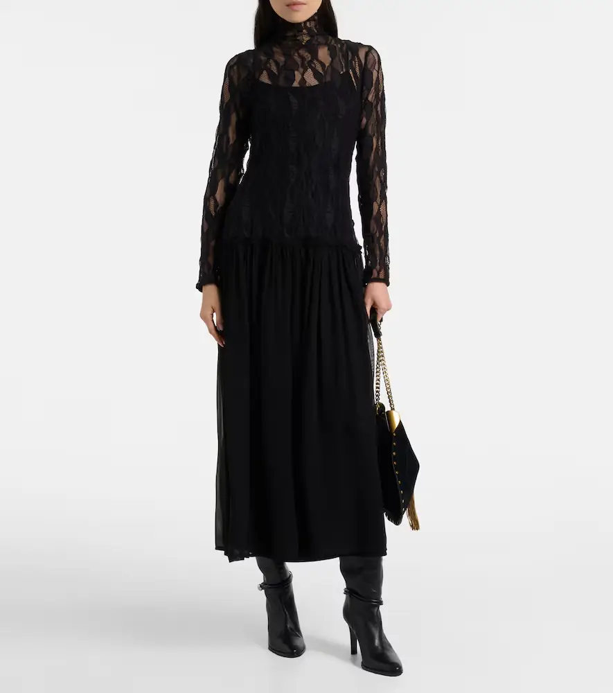 Ulla Johnson Sybil lace and chiffon maxi dress | Thumbnail 5 Ulla Johnson Sybil lace and chiffon maxi dress | Thumbnail 5