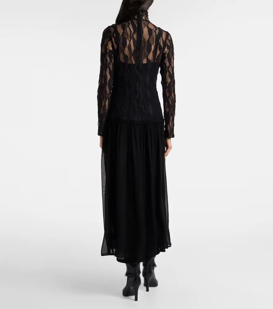 Ulla Johnson Sybil lace and chiffon maxi dress | Thumbnail 6 Ulla Johnson Sybil lace and chiffon maxi dress | Thumbnail 6