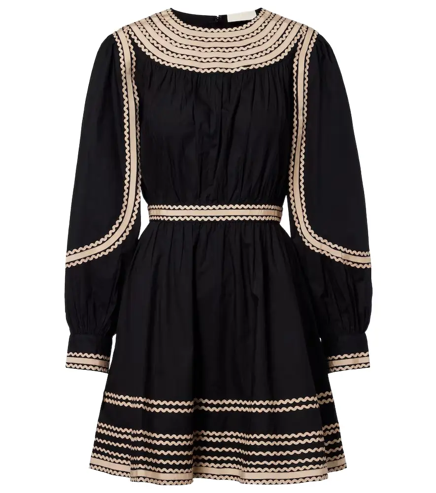 Ulla Johnson Fiora cotton poplin minidress | Image 1 Ulla Johnson Fiora cotton poplin minidress | Image 1