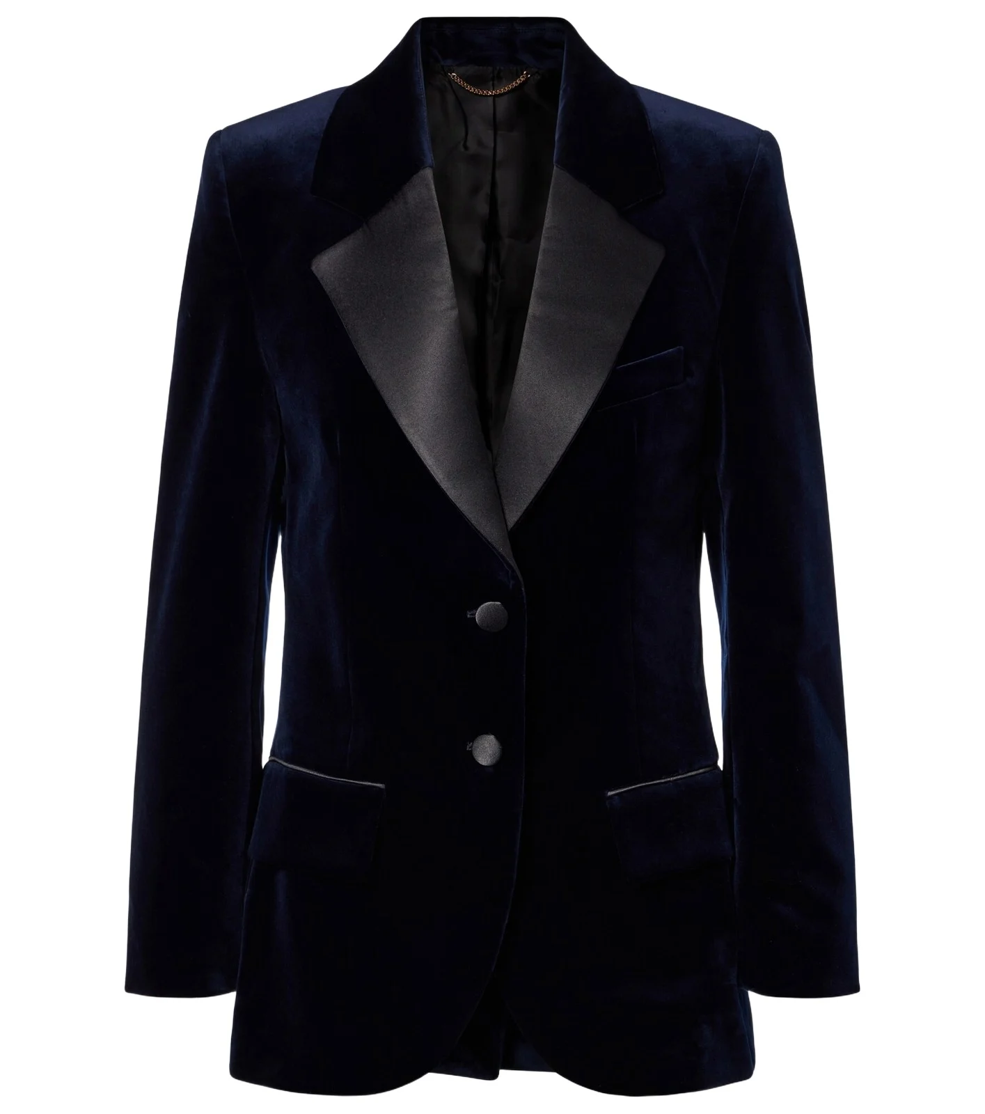 Cotton-blend velvet blazer Cotton-blend velvet blazer