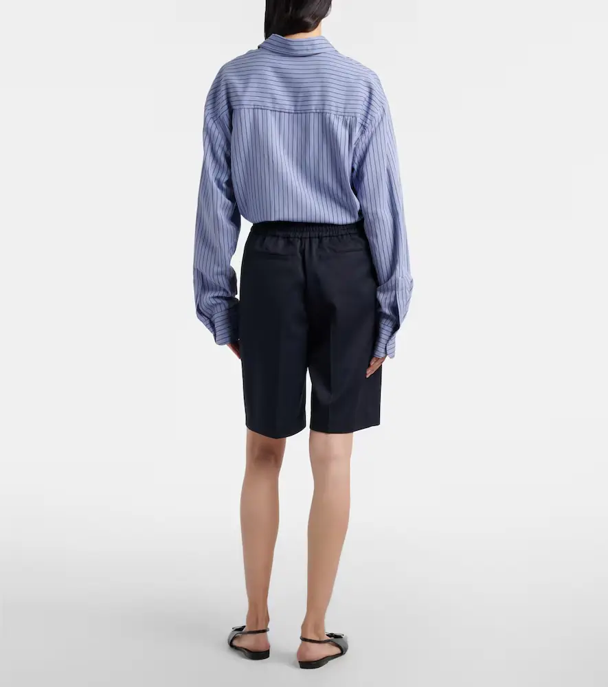 Victoria Beckham High-rise Bermuda shorts | Thumbnail 2 Victoria Beckham High-rise Bermuda shorts | Thumbnail 2