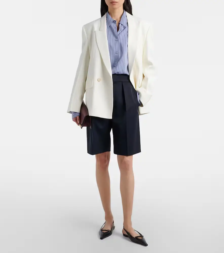 Victoria Beckham High-rise Bermuda shorts | Thumbnail 4 Victoria Beckham High-rise Bermuda shorts | Thumbnail 4