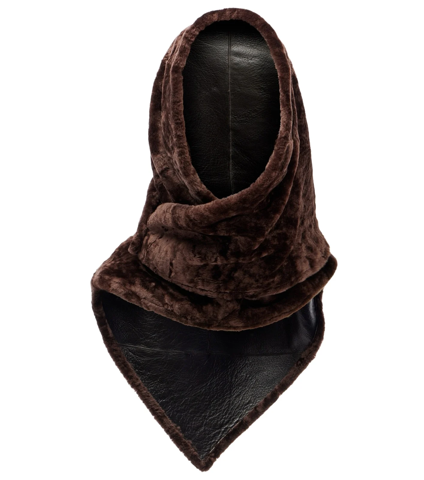 Shearling scarf