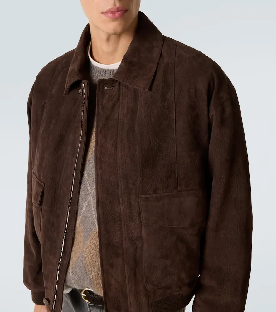 Frame Retro suede blouson jacket | Thumbnail 2 Frame Retro suede blouson jacket | Thumbnail 2