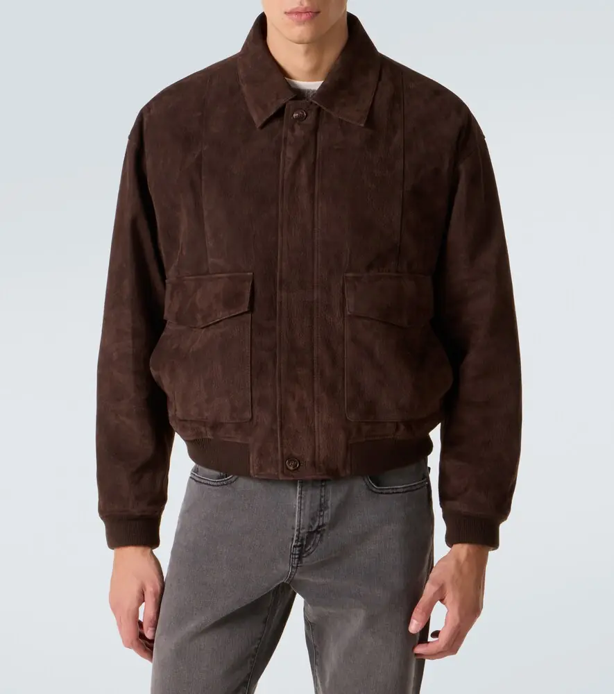 Frame Retro suede blouson jacket | Thumbnail 5 Frame Retro suede blouson jacket | Thumbnail 5