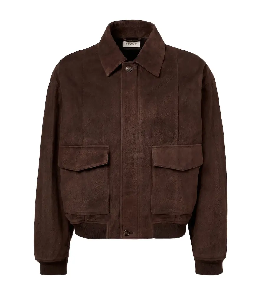 Frame Retro suede blouson jacket