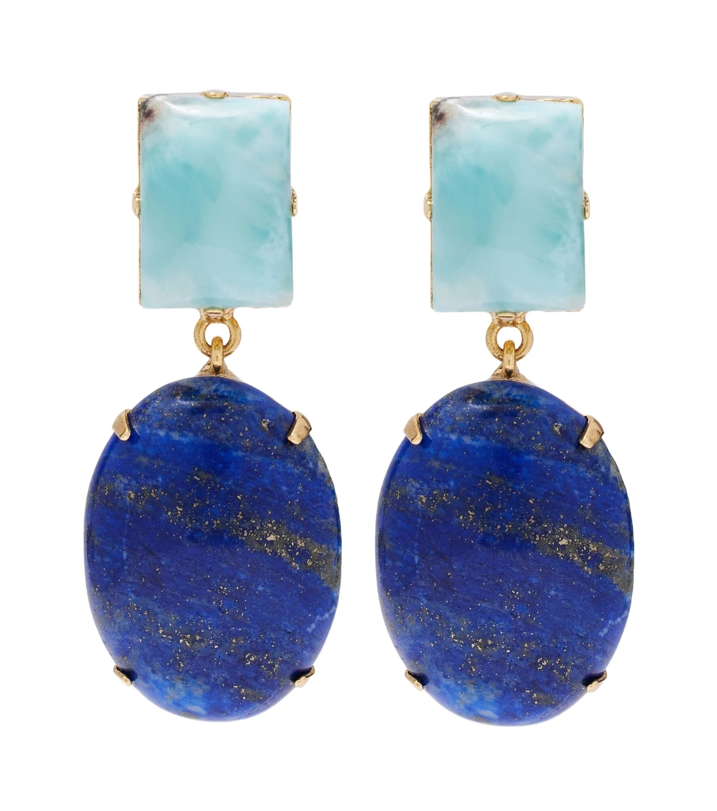 Xiomara gold-plated drop earrings Xiomara gold-plated drop earrings