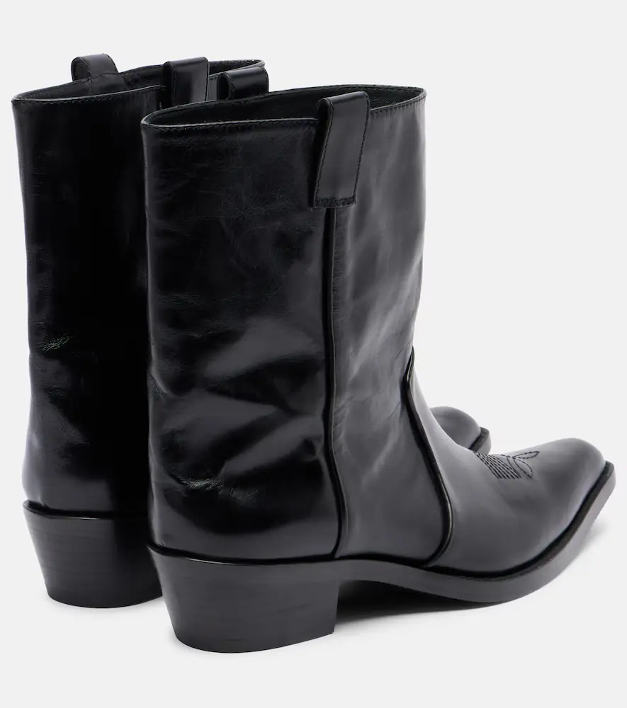 Khaite Clive leather ankle boots | Thumbnail 2