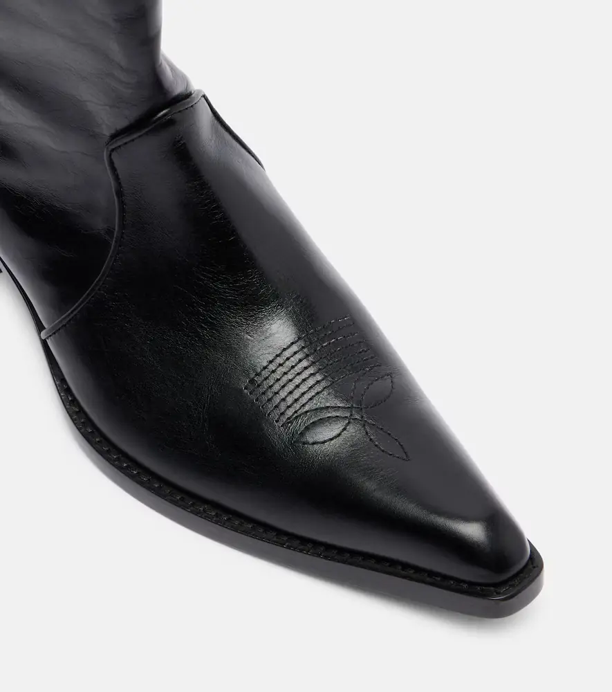 Khaite Clive leather ankle boots | Thumbnail 4