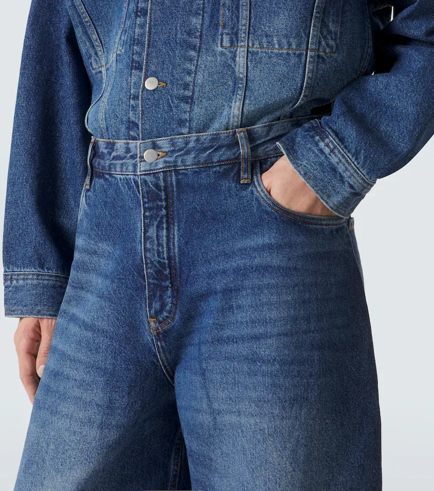 Studio Nicholson Paolo barrel-leg jeans | Thumbnail 2 Studio Nicholson Paolo barrel-leg jeans | Thumbnail 2